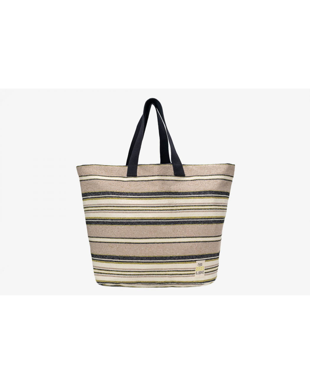 BLEECKER  RIO LIME BEACH BAG