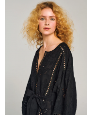 LONG EMBROIDERED DRESS "SAMOTHRAKI" LONG EMBROIDERED DRESS "SAMOTHRAKI"