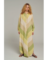 LONG EMBROIDERED DRESS