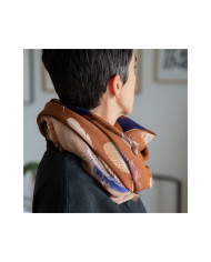 wool scarf | feathers