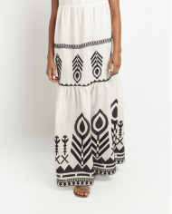 LONG EMBROIDERED DRESS LONG EMBROIDERED DRESS