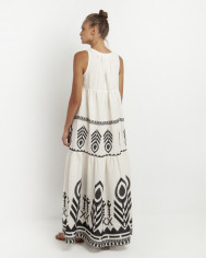 LONG EMBROIDERED DRESS LONG EMBROIDERED DRESS
