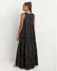LONG EMBROIDERED DRESS LONG EMBROIDERED DRESS