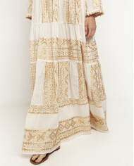 LONG EMBROIDERED DRESS LONG EMBROIDERED DRESS
