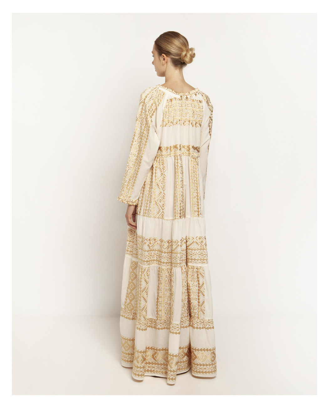 LONG EMBROIDERED DRESS LONG EMBROIDERED DRESS