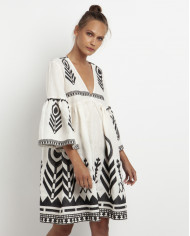 EMBROIDERED DRESS EMBROIDERED DRESS