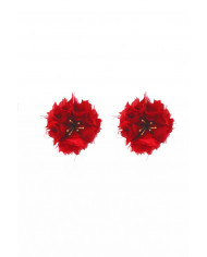 Bougainvillea Hoops/ Medium