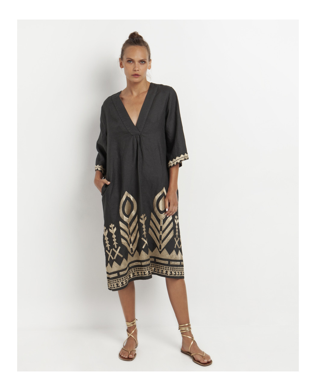 EMBROIDERED DRESS EMBROIDERED DRESS
