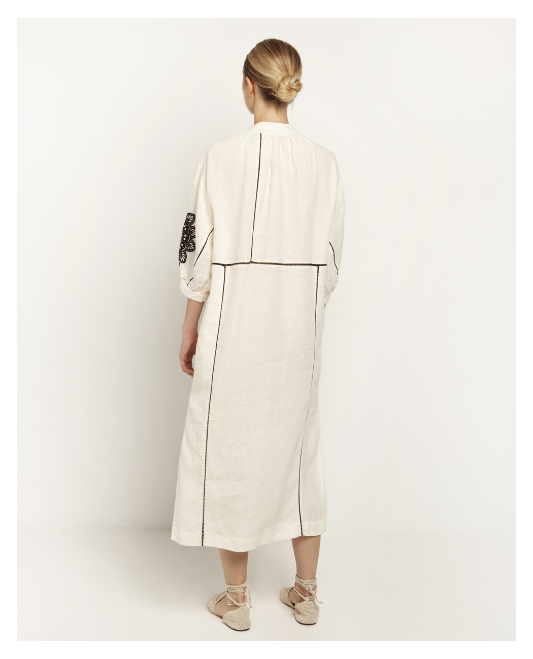 LONG EMBROIDERED DRESS LONG EMBROIDERED DRESS