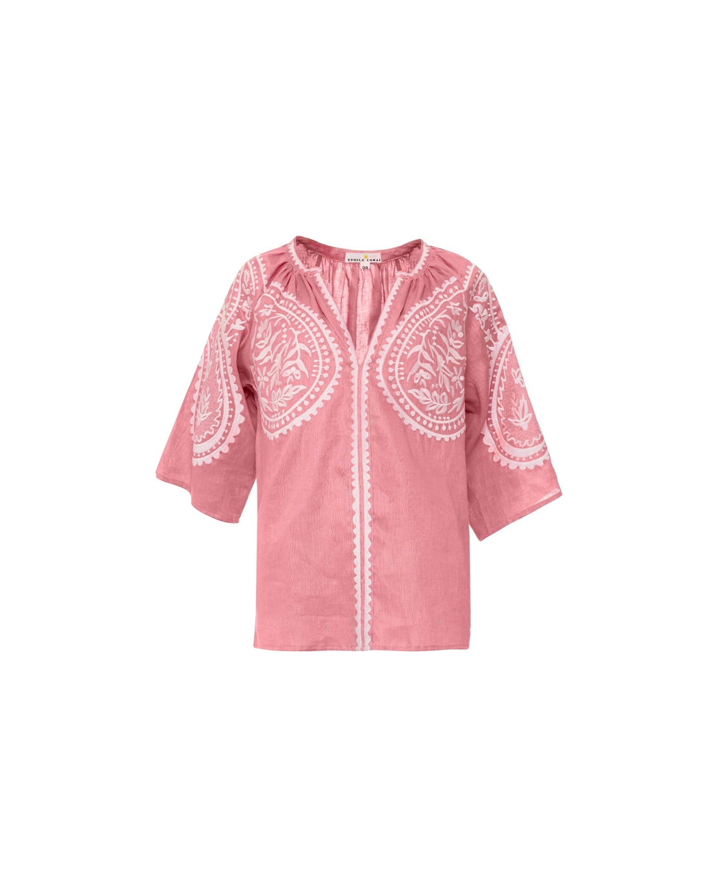 EMBROIDERED TOP EMBROIDERED TOP