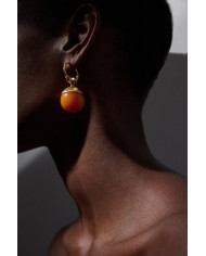 Amber Hoops