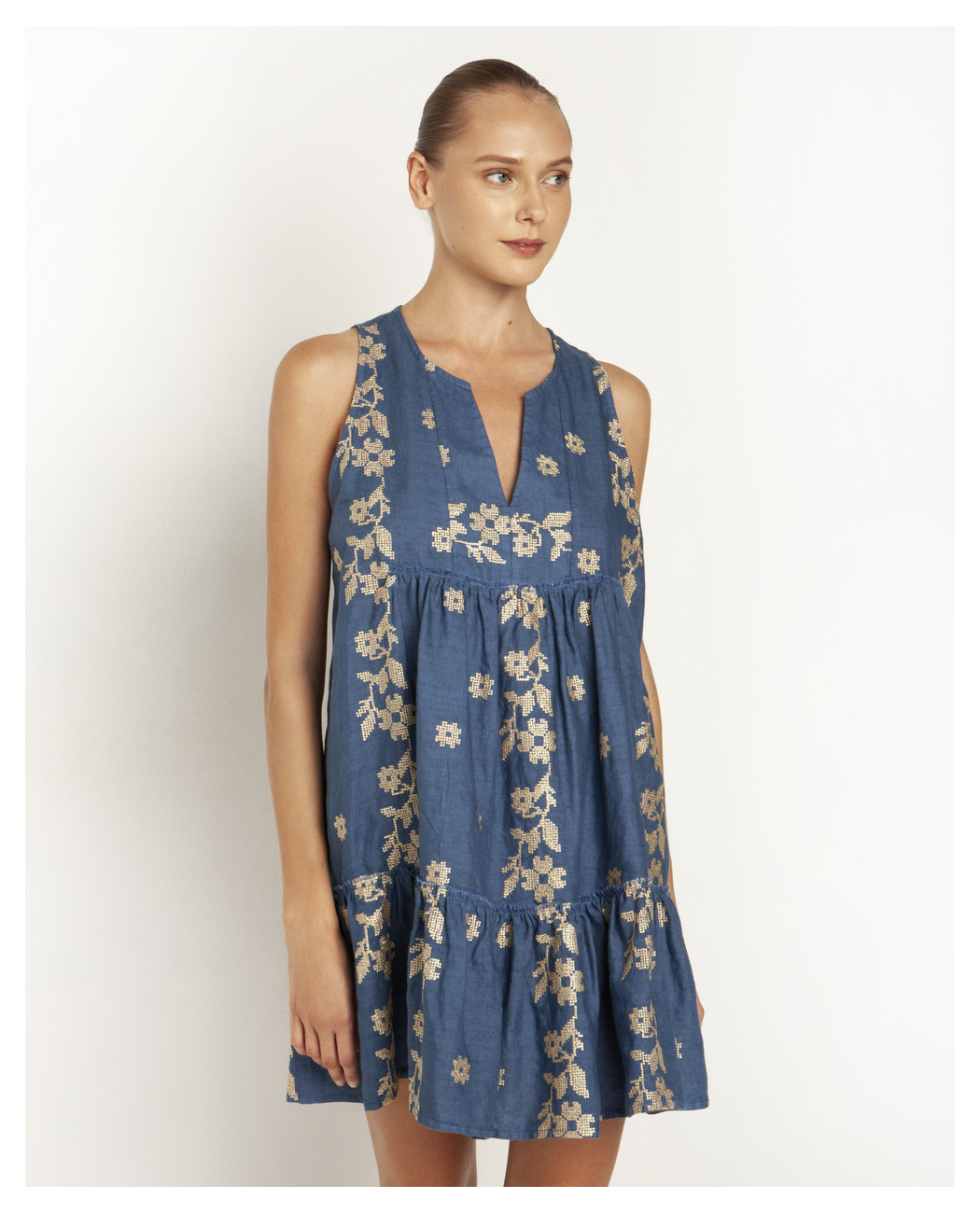 EMBROIDERED DRESS EMBROIDERED DRESS