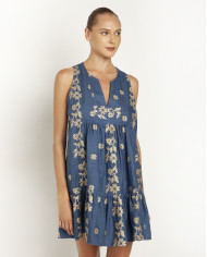 EMBROIDERED DRESS