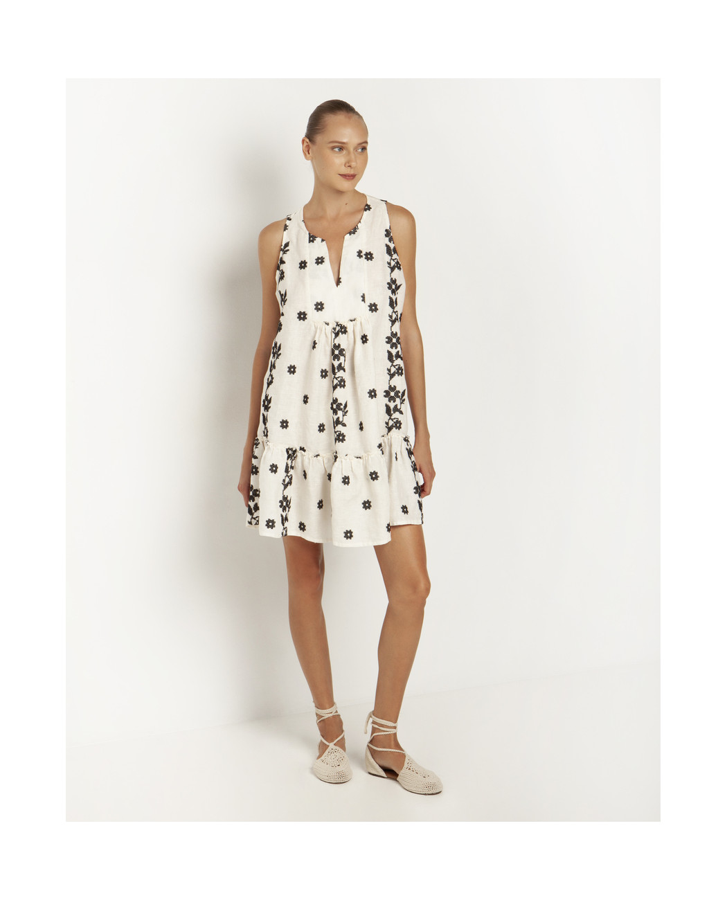 EMBROIDERED DRESS EMBROIDERED DRESS