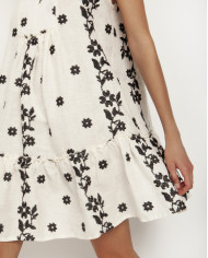 EMBROIDERED DRESS