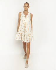 EMBROIDERED DRESS