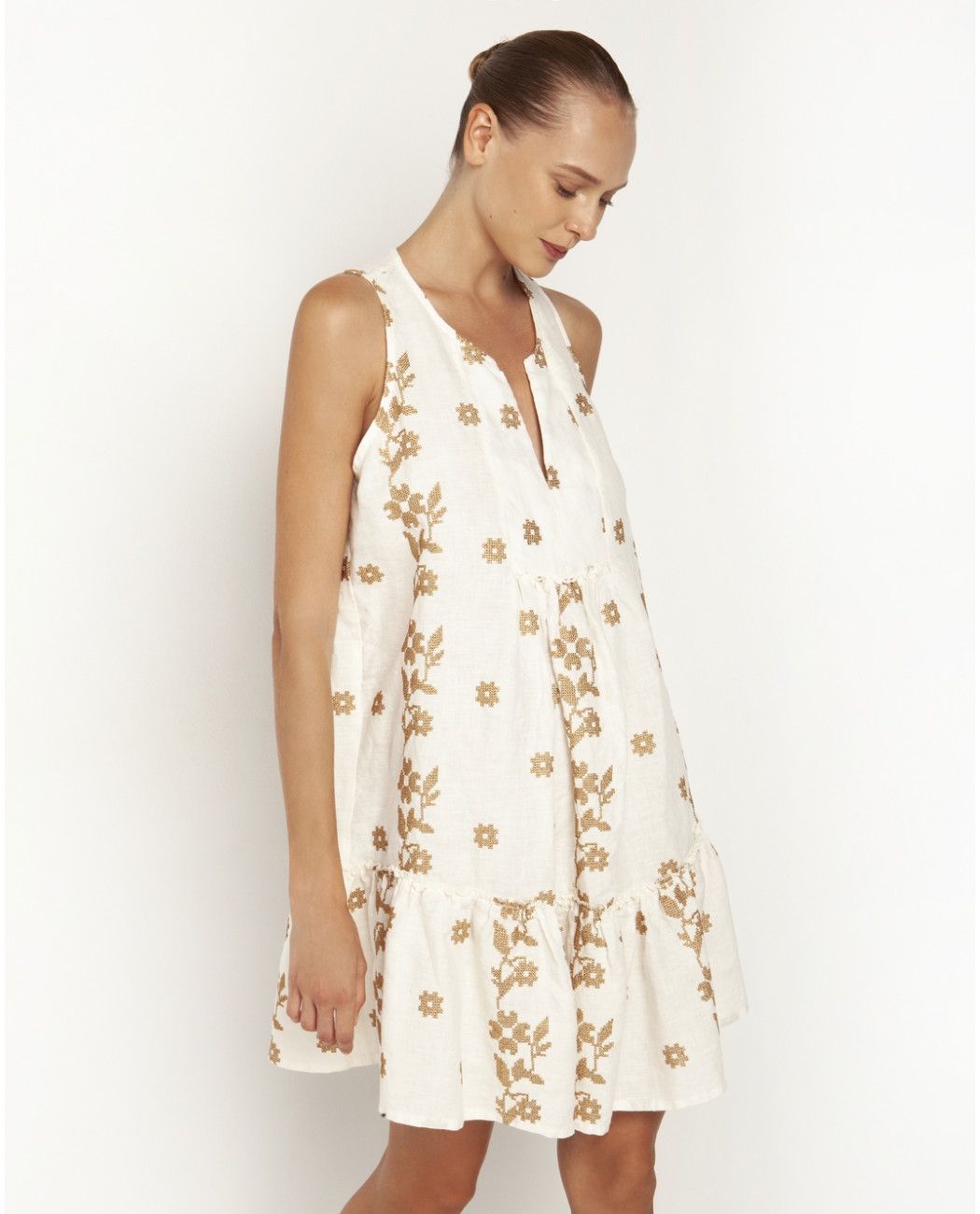 EMBROIDERED DRESS EMBROIDERED DRESS