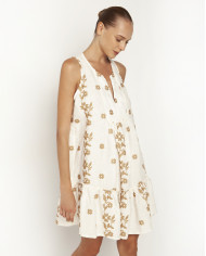 EMBROIDERED DRESS