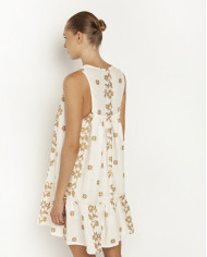 EMBROIDERED DRESS