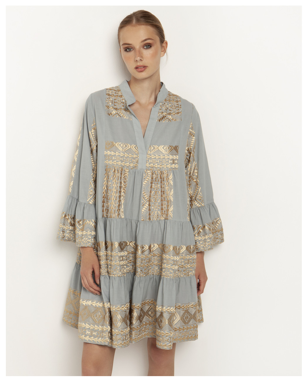 EMBROIDERED DRESS EMBROIDERED DRESS