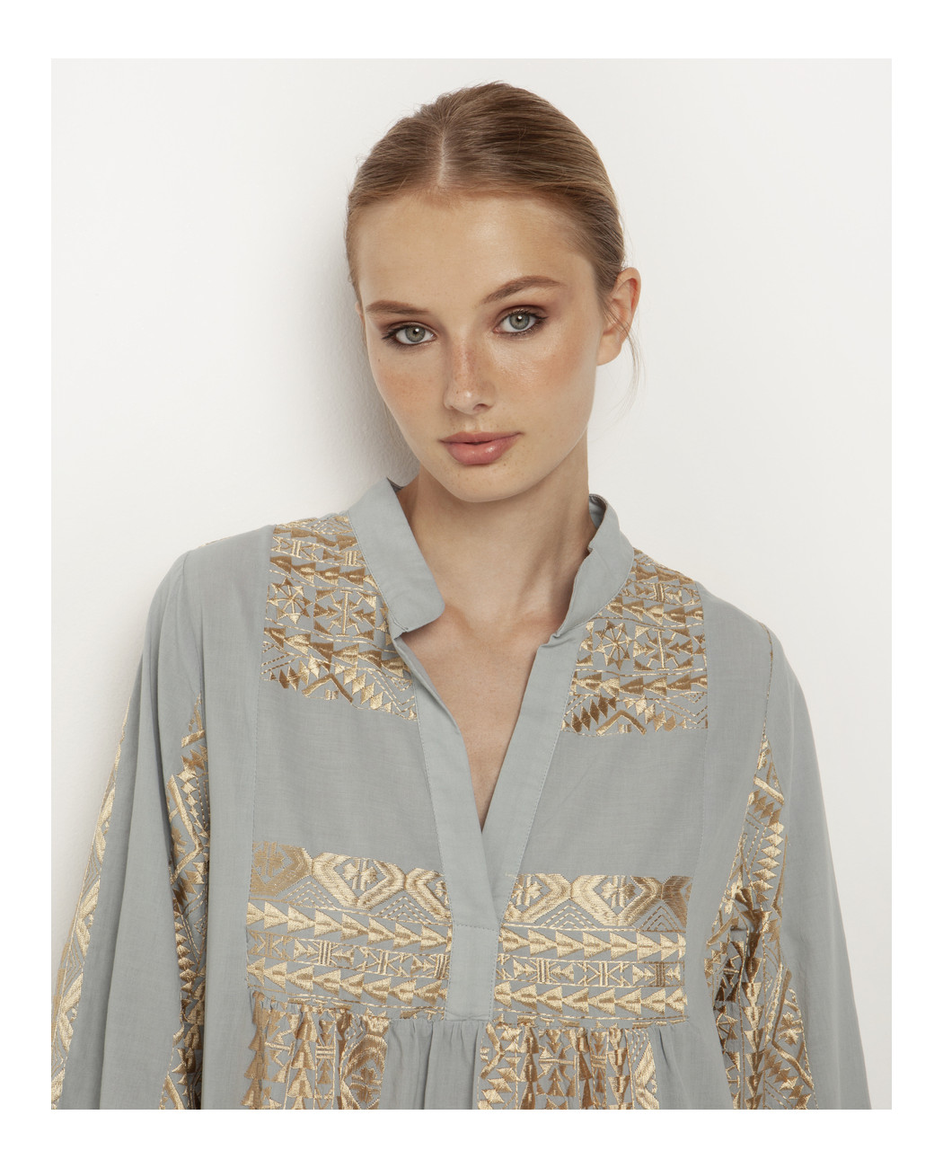 EMBROIDERED DRESS EMBROIDERED DRESS
