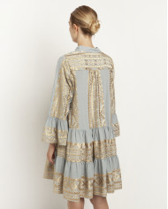 EMBROIDERED DRESS