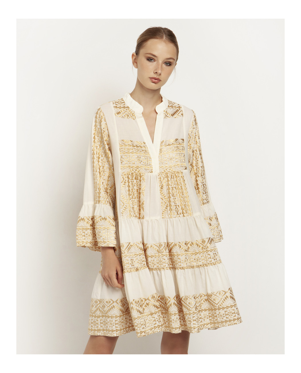 EMBROIDERED DRESS EMBROIDERED DRESS