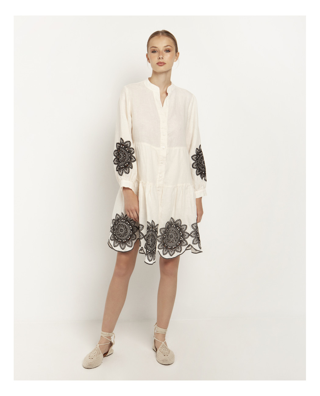 EMBROIDERED DRESS EMBROIDERED DRESS