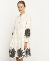 EMBROIDERED DRESS