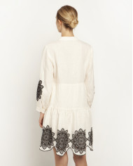 EMBROIDERED DRESS