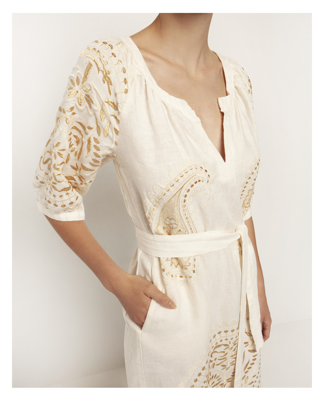 EMBROIDERED DRESS EMBROIDERED DRESS