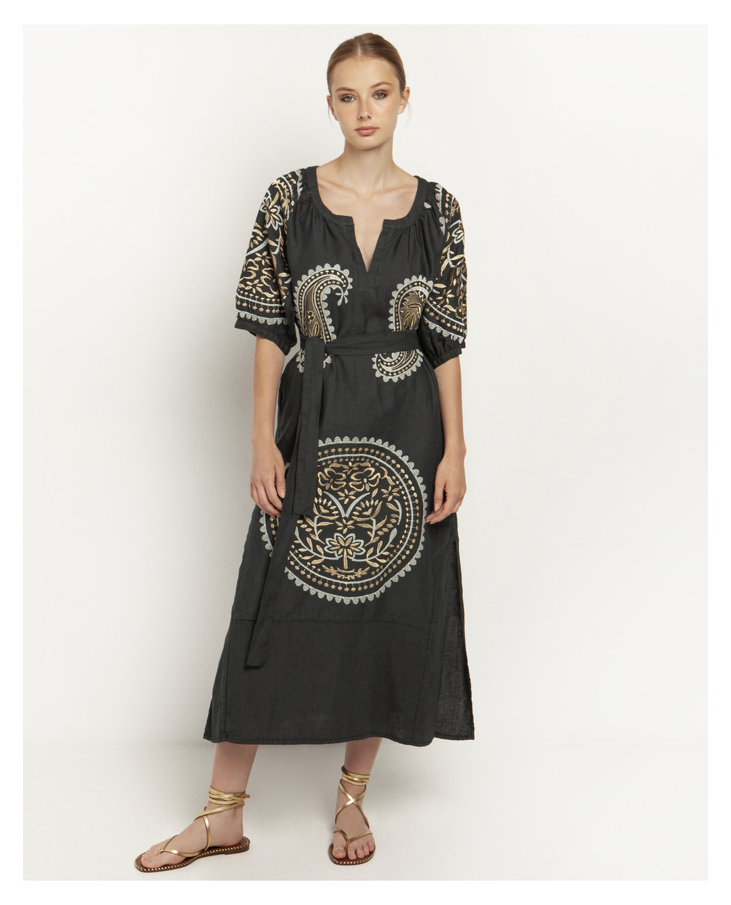 EMBROIDERED DRESS EMBROIDERED DRESS