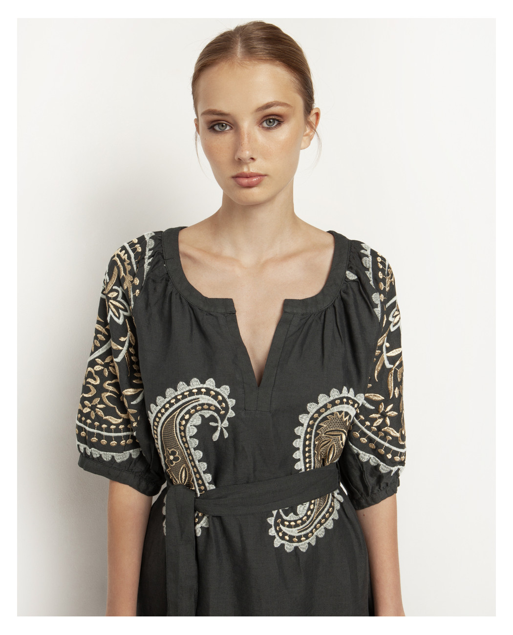 EMBROIDERED DRESS EMBROIDERED DRESS