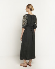EMBROIDERED DRESS