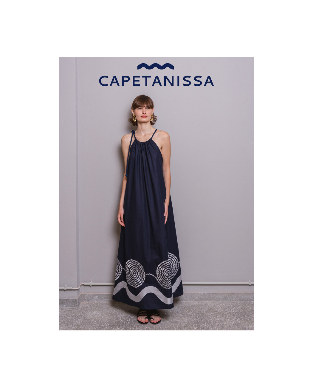 LONG DRESS "KLIMENI" LONG DRESS "KLIMENI"