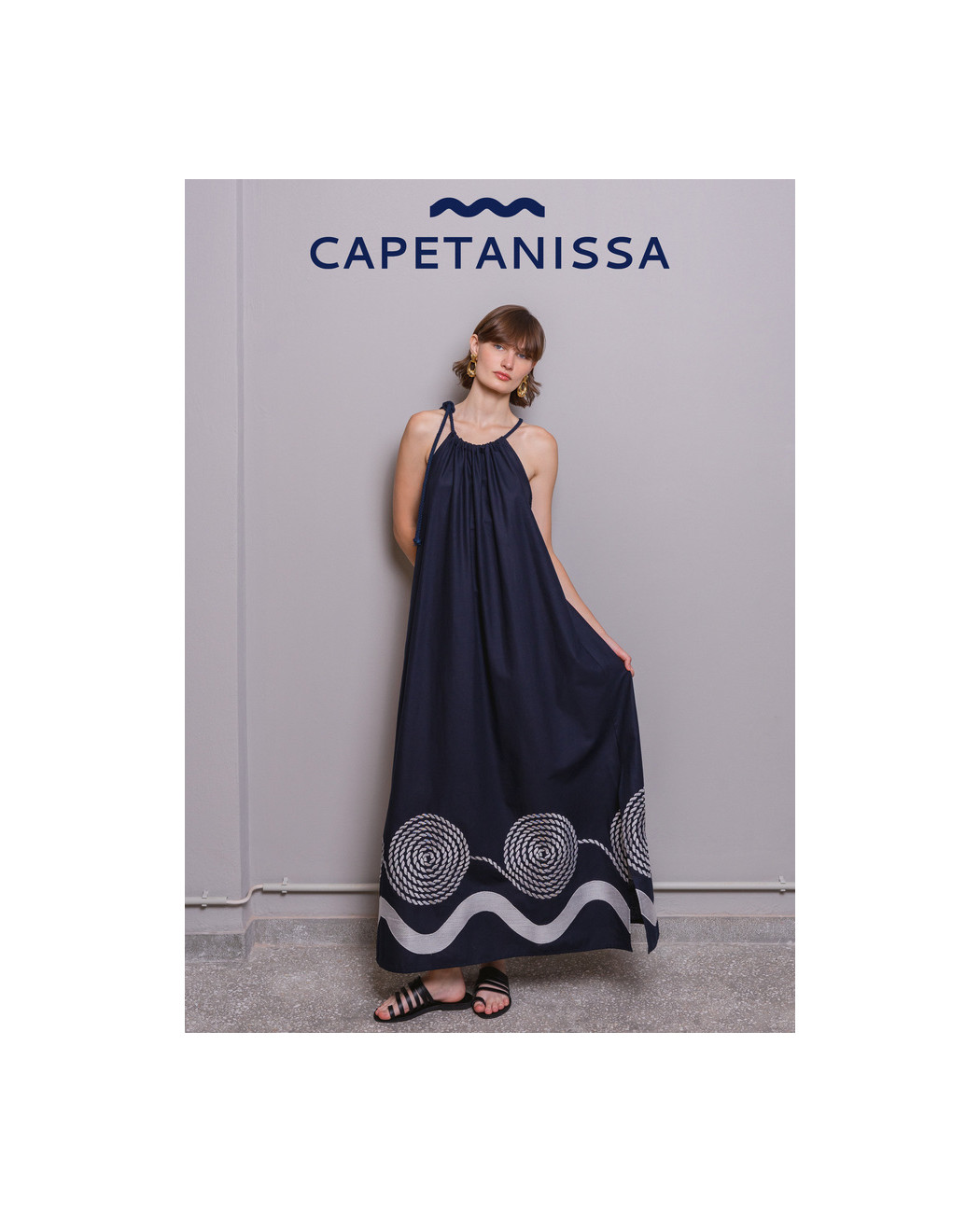 LONG DRESS "KLIMENI" LONG DRESS "KLIMENI"