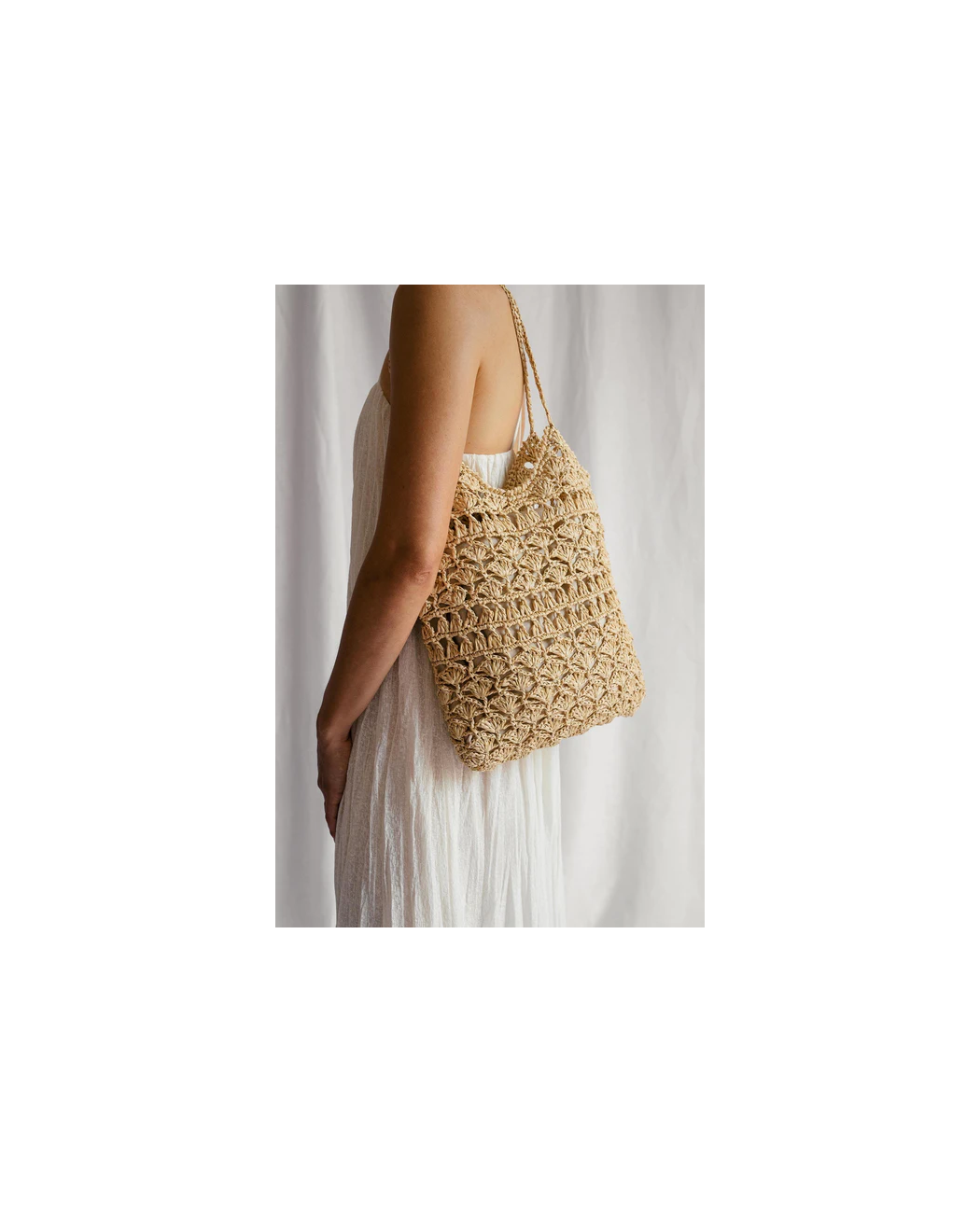 Anemone Tote in Natural Anemone Tote in Natural