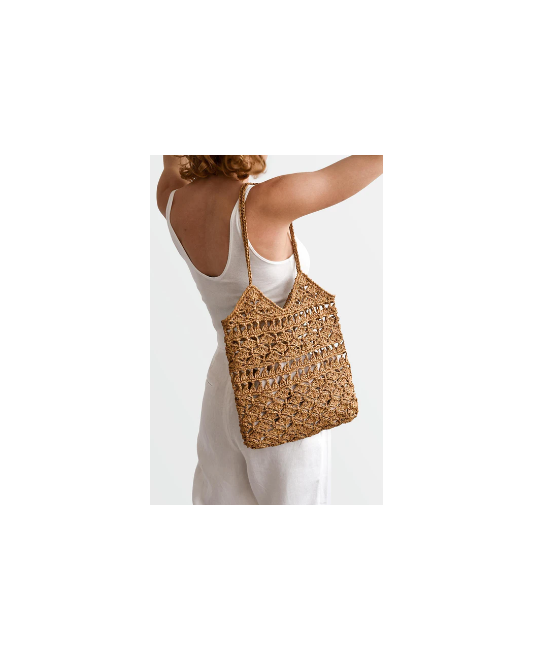 Anemone Tote in Tan Anemone Tote in Tan