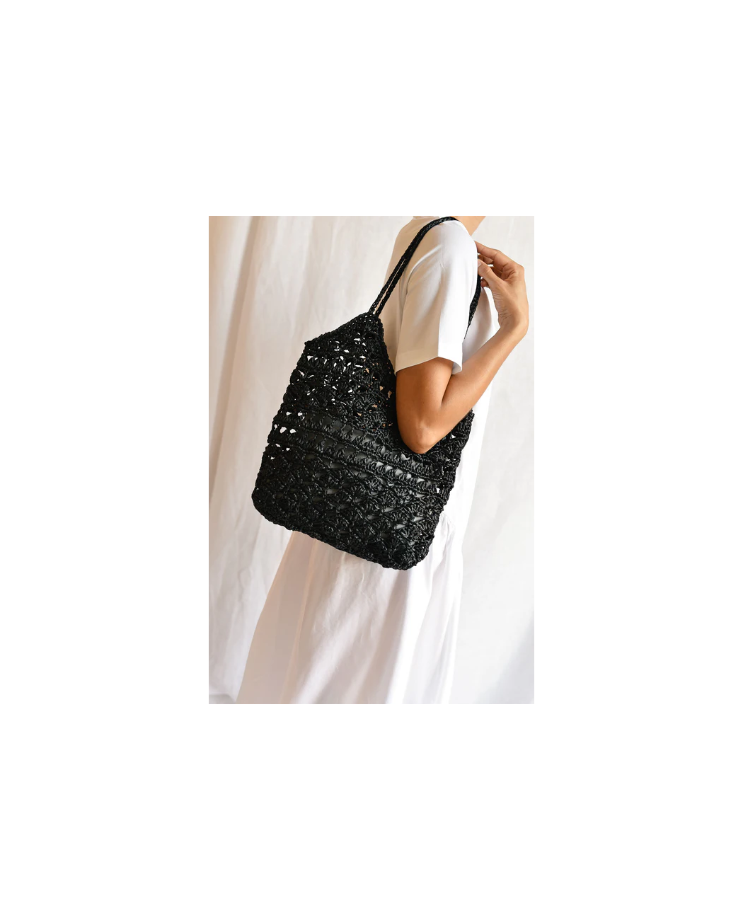 Anemone Tote in Black Anemone Tote in Black