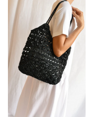 Anemone Tote in Black