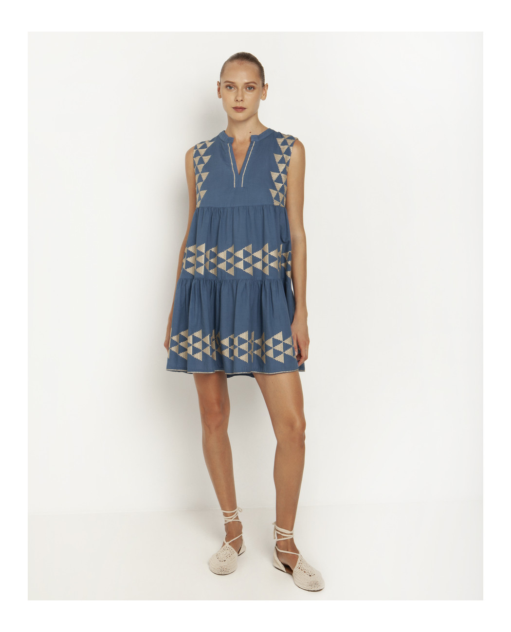 EMBROIDERED DRESS EMBROIDERED DRESS