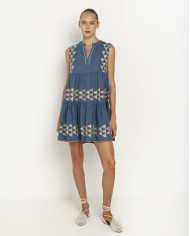 EMBROIDERED DRESS