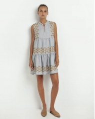 EMBROIDERED DRESS
