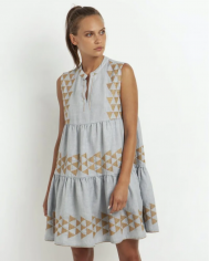 EMBROIDERED DRESS