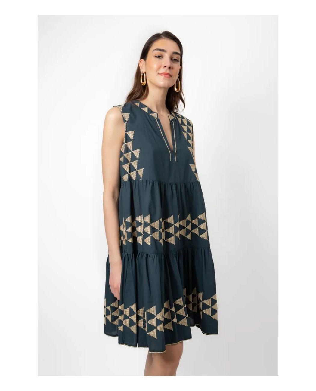 EMBROIDERED DRESS EMBROIDERED DRESS