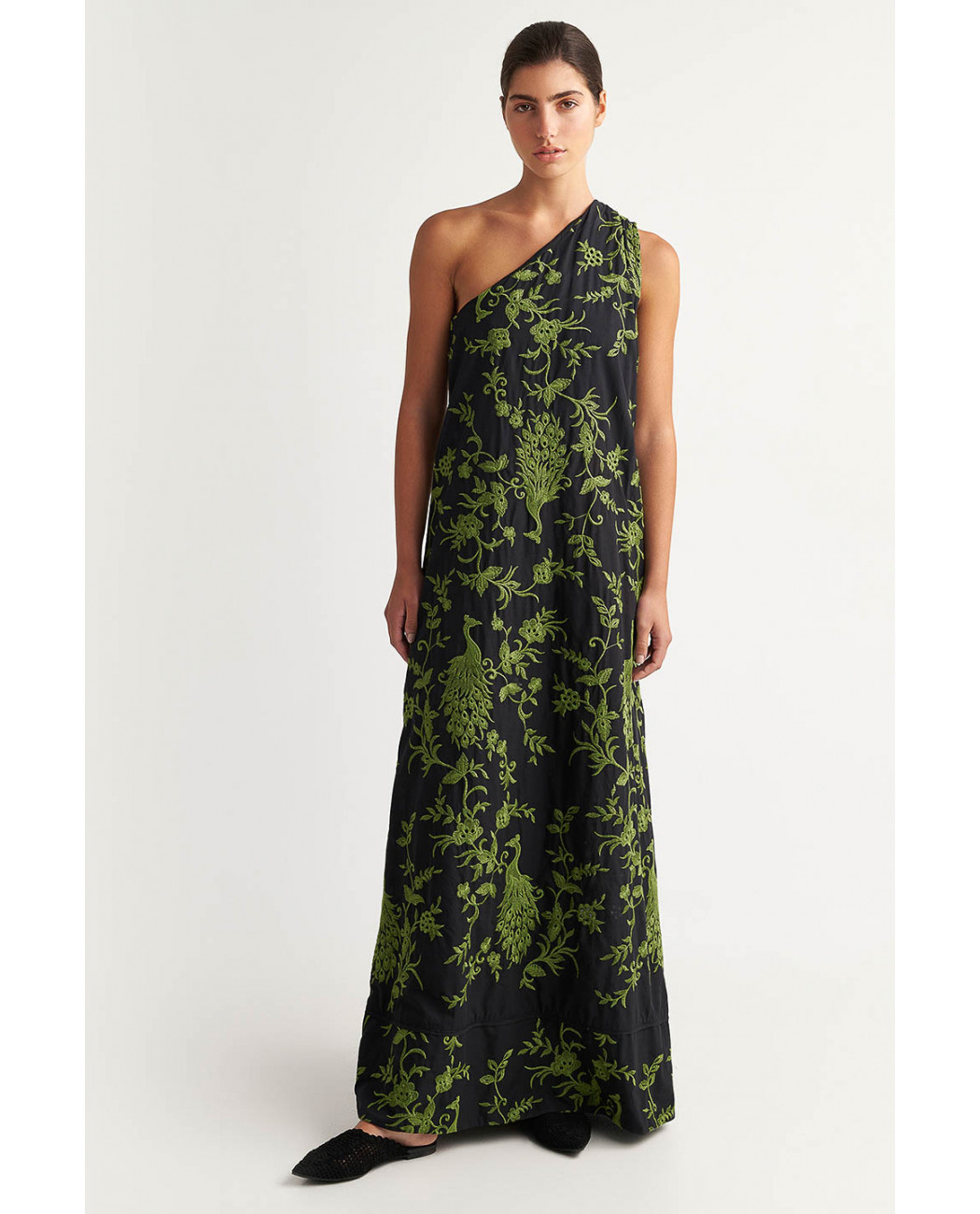 EMBROIDERED MAXI DRESS EMBROIDERED MAXI DRESS