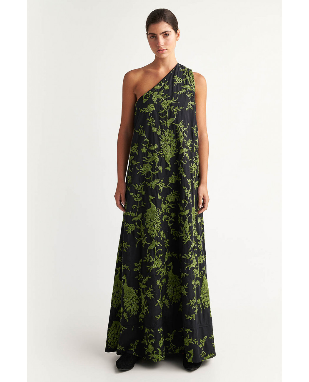 EMBROIDERED MAXI DRESS EMBROIDERED MAXI DRESS