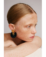 Sparkle mini fan extra small/ Black