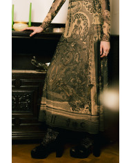 VALENTINE'S MESH LONG DRESS