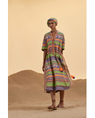 LONG DRESS "VELOUDENIA"